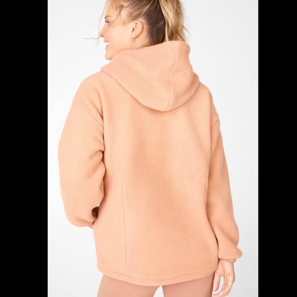 Fabletics Lotta Sherpa Half-Zip Jacket - Picture 2 of 16